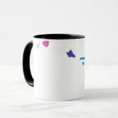 hawaii stolz. gestreift. tasse (Vorderseite Links)