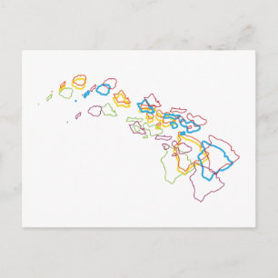 Hawaii Stolz Postkarte