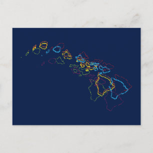 Hawaii Stolz Postkarte