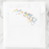 Hawaii Stolz Rechteckiger Aufkleber (Tasche)