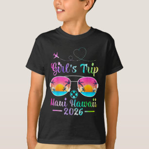 Hawaii Strand Frauen Mädchen Reise 2026 Sommer Sti T-Shirt