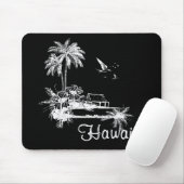 Hawaii-Strand-Hütte Mousepad (Mit Mouse)