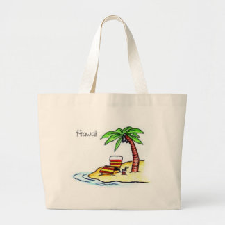 Hawaii-Strand-Tasche Jumbo Stoffbeutel