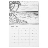 Hawaii Strände Farbe Es sich selbst Kalender (Mär 2027)