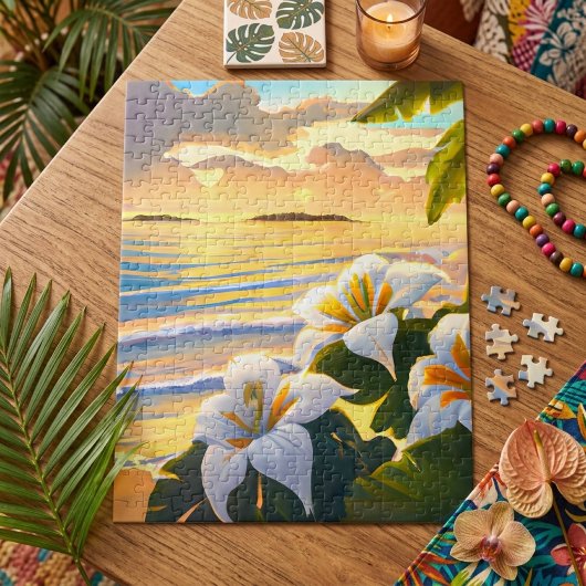 Hawaii-Strandszene Puzzle