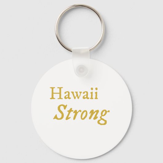 Hawaii Strong Schlüsselanhänger (Vorderseite)