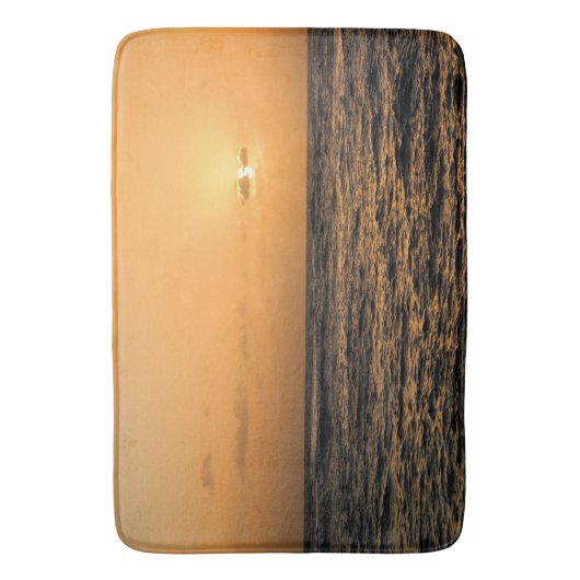 Hawaii Sunset Badematte (Vorderseite Vertikal)