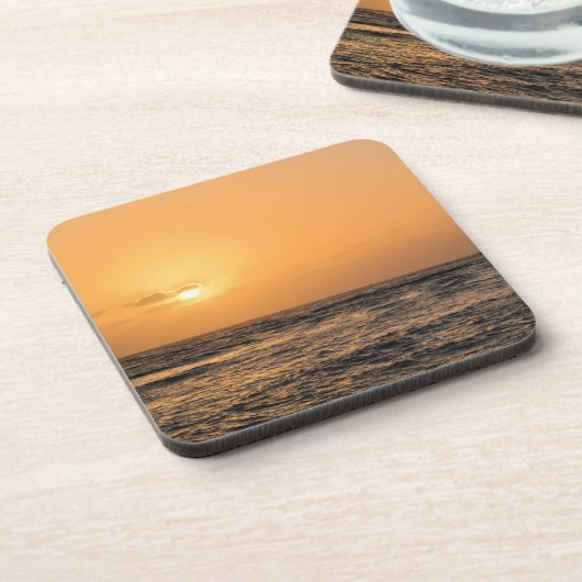 Hawaii Sunset Getränkeuntersetzer (Linke Seite)