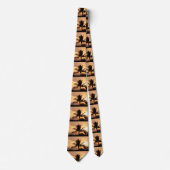 Hawaii Sunset Men's Necktie Krawatte (Vorderseite)
