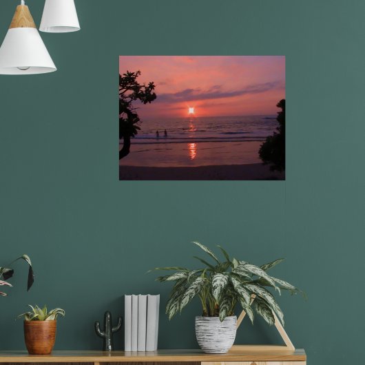Hawaii Sunset Poster (Wohnzimmer 1)