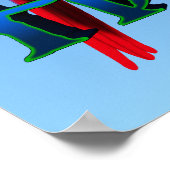 Hawaii Sunset Poster (Ecke)