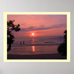 Hawaii Sunset Poster