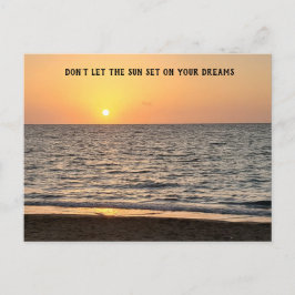 Hawaii Sunset Postkarte