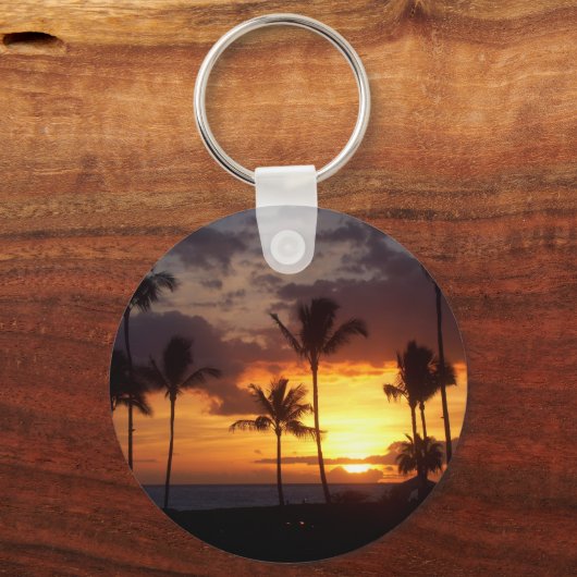 Hawaii Sunset Schlüsselanhänger (Vorderseite)