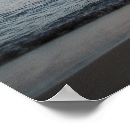 Hawaii Sunset und zwei Flitterwochen Poster (Ecke)