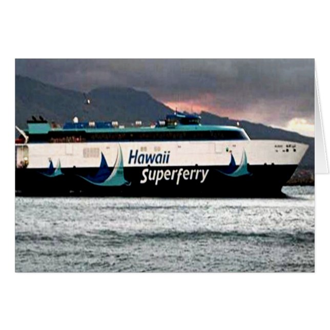 Hawaii Superferry (Vorderseite (Horizontal))