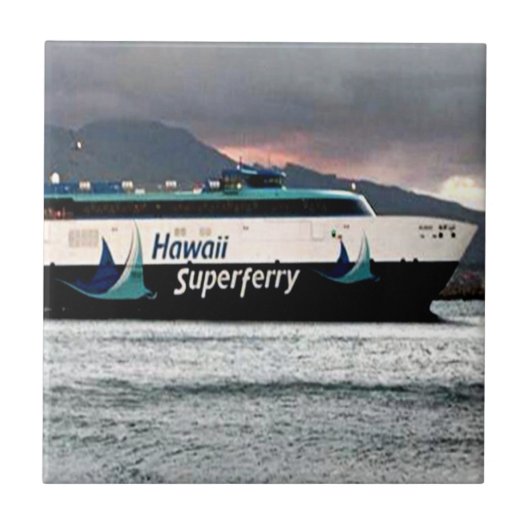 Hawaii Superferry Fliese (Vorderseite)