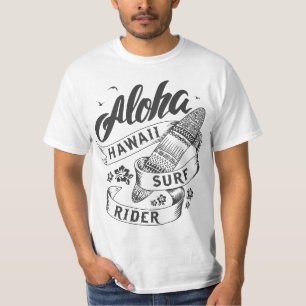Hawaii Surf Rider Vintag Aloha Vibes T-Shirt