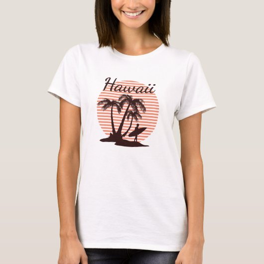 Hawaii Surf T-Shirt (Vorderseite)