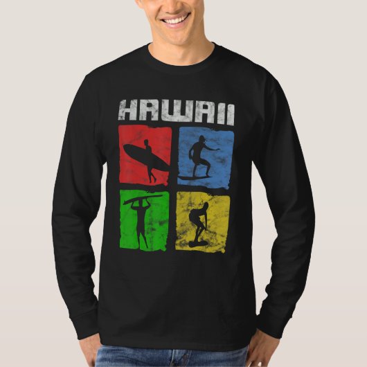 Hawaii Surfing T-Shirt (Vorderseite)