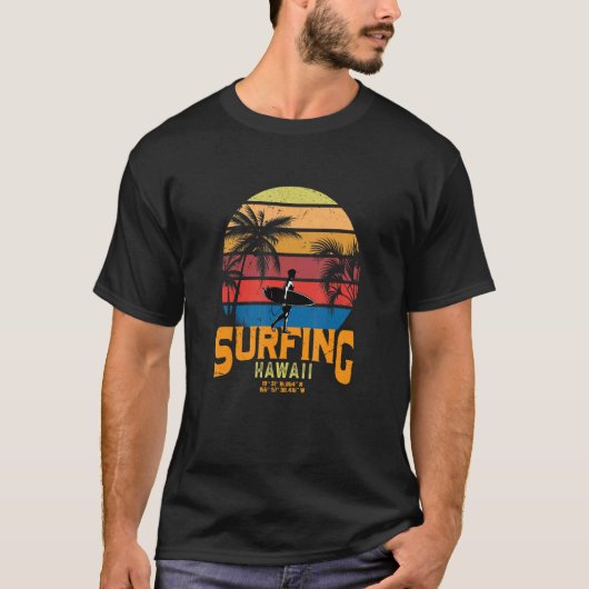 Hawaii Surfing T-Shirt (Vorderseite)