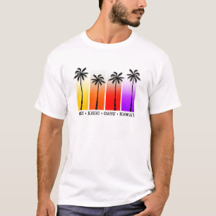 Hawaii T-Shirt, Tropisches T-Shirt, Hawaiianische T-Shirt