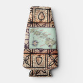 Hawaii Tapa Flaschenkühler (Vorderseite)