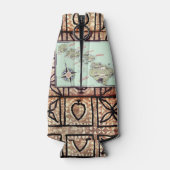 Hawaii Tapa Flaschenkühler (Rückseite)