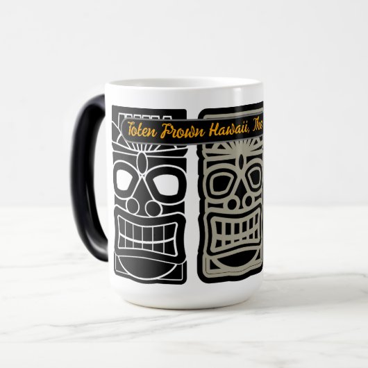 Hawaii-Tasse Verwandlungstasse (Vorderseite Links)