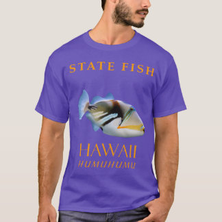 Hawaii Territorium Fisch der Humuhumu T-Shirt