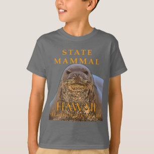 Hawaii Territory Mammal The Monk Siegel T-Shirt