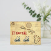 Hawaii-Test Postkarte (Stehend Vorderseite)