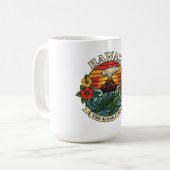 Hawaii: The Aloha State Kaffeetasse (Vorderseite Links)