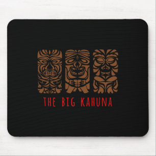 Hawaii Tiki Polynesier Big Kahuna Surfer Retro Haw Mousepad