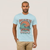 Hawaii Tiki Surf Vintage Tee  (Vorne ganz)