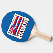 Hawaii Tischtennis Schläger (Seitenansicht)