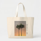 Hawaii Tote Bags Jumbo Stoffbeutel (Vorne)