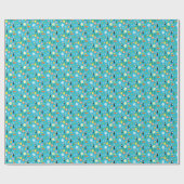 Hawaii Toucan Surf Vintag Geschenkpapier (Flach)