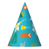 Hawaii Toucan Surf Vintag Partyhütchen (Links)