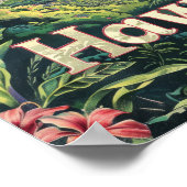 Hawaii Trave Poster Art Print Poster (Ecke)