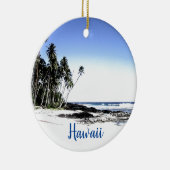 Hawaii Travel Keramik Ornament (Rechts)
