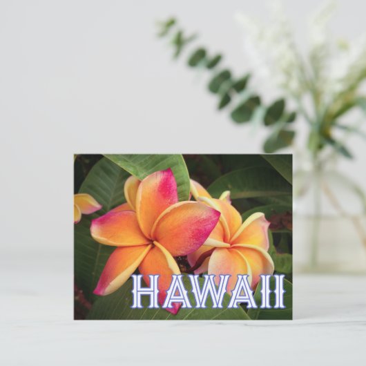Hawaii Travel Postcard Postkarte (Stehend Vorderseite)