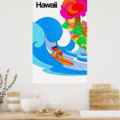 Hawaii Travel Poster (Küche)