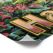 Hawaii Travel Poster Art Print Poster (Ecke)