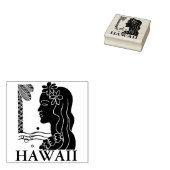 HAWAII TRAVEL Rubber Briefmarke Gummistempel (Stempel)