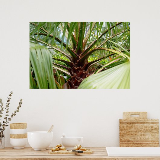 Hawaii Tree Poster (Küche)