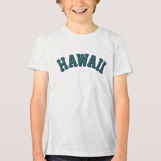 Hawaii Tri-Blend Shirt (Vorderseite)