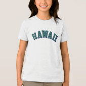 Hawaii Tri-Blend Shirt (Vorderseite)