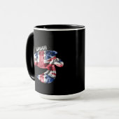 Hawaii Tribal Honu HIFlag Tasse (Vorderseite Links)