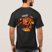 Hawaii Tribal Honu Lava T-Shirt (Rückseite)